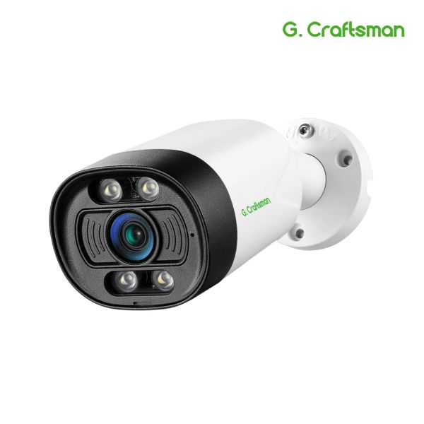 Cameras Dual Light Source Poe IP Camera Dual Audio 5MP 4K Sony Prise en charge de la carte TF Cloud Surveillance Securit