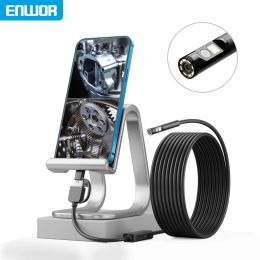 Cameras Enwor 3,9 mm Android Endoscope Camera IP68 IP68 Imperpose un seul double objectif