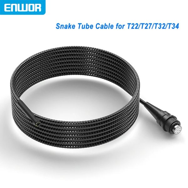 Caméras Enwor Endoscope Câble de caméra Single double triple objectif 8 mm / 5,5 mm / 3,9 mm tube de serpent uniquement câble de l'appareil photo sans moniteur d'écran