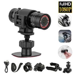 Camera's F9 Action Camera HD 1080P is geschikt voor fietsen, motorhelmen, buitensporten, DV -video's, DVR's, Recorders, Tachographs,