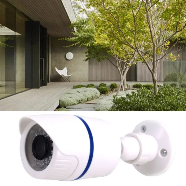 Caméras fausse caméra en plein air en intérieur imperméable de sécurité mannequin de sécurité CCTV CAME CAMIS DE SIMULATION DE SURVEILLANCE AVEC LUMIÈRE LED rouge clignotante pour la maison