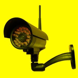 Caméras Fausse caméra Simulation Surveillance Capteur de lumière extérieure Induction automatique Utilisation réaliste IP IP