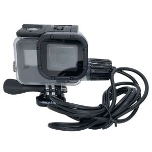 Cameras pour les accessoires de caméra Go Pro Chargement du boîtier de boîtier de boîtier étanche avec câble USB pour GoPro Hero 7 6 5 pour Motocycle