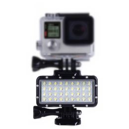 Caméras pour Gopro Hero8 7 6 5 SJCAM SJ5000 Xiaomi yi Mijia EKEN H9 Action/SLR caméra sous-marine photographie lampe lampe de poche plongée