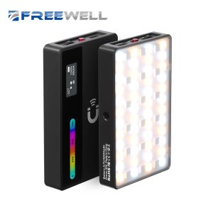 Caméras Freewell App Control Full Color RVB photo vidéo Pocket Light