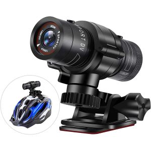 Cameras Full 1080p HD Action Camera Outdoor Termroproping Bike Motorcycle Camet Camera Sport DV Video Car DVR F9 MINI CAMCORDER