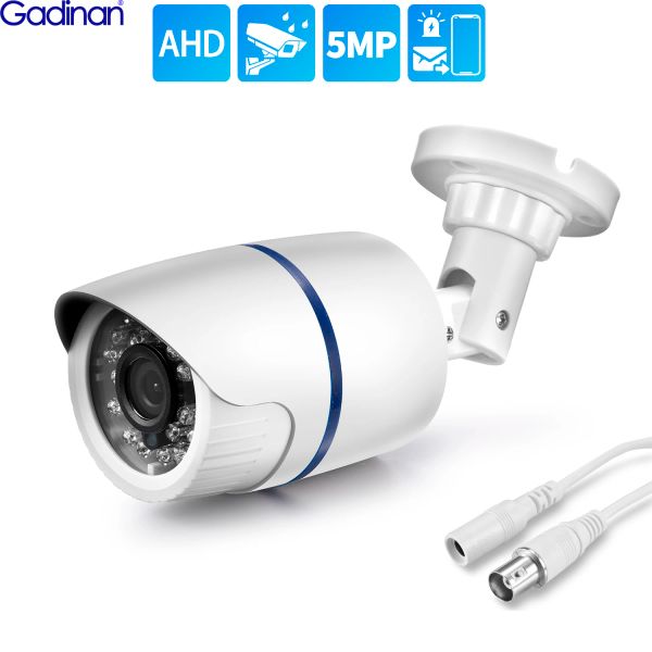 Cameras Gadinan Ahd Camera Sécurité Sécurité de la sécurité 720p 1080p 5MP Analog High-définition Vision nocturne IR CCTV OUTROOR EMPRÉPERSIR CAM