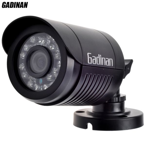 Cámaras Gadinan Mini Bullet Analog Analog Camera 800TVL 1000TVL opcional HD 24pcs IR LED de 3.6 mm Día/noche Securencia ABS Alcanzamiento de ABS