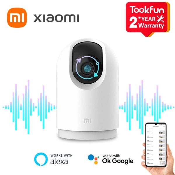 Caméras Global Version Xiaomi MI 360 ° CAME DE SÉCURITÉ HOME 2K PRO WiFi Surveillance IP Infrared Night Vision Voice Intercom AI Alarm Mijia