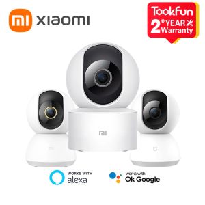 Caméras Global Version Xiaomi Mi Camera de sécurité à domicile C300 / C200 / AW200 / 2K HD Vision nocturne de nuit IP Detect Alarm Webcam Video Baby Monitor