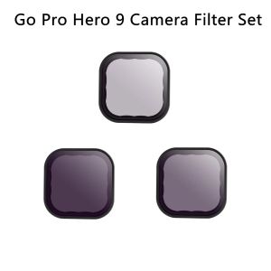 Camera's GoPro Hero 10 Camerafilters Set ND 8/16/32 Lensfilter Waterdicht HD -filters voor GoPro 9 Sportcamera -accessoires