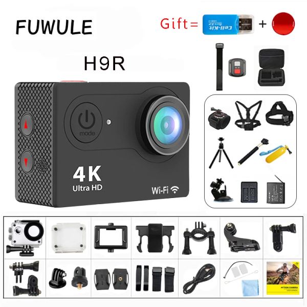 Cámaras H9 / H9R EIS Action Camera Ultra HD 4K / 60FPS Wifi 2.0 