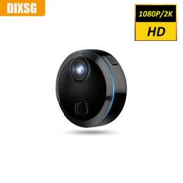 Cameras HDQ15 Mini appareil photo 1080p / 2k HD Vision Night Vision intérieure WiFi Sécurité de la caméra Remote visualisation Cam Support Video Playback Appel vidéo