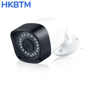 Cameras HKBTM 5MP CCTV Sécurité Poe IP Camera Outdoor Wterroproping Video Surveillance Caméras OnVIF pour le système NVR