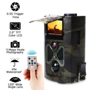 Cameras Hunting Trail Camera 16MP 1080p Wildlife Caméras Phototrapes Forest Wildcamera HC550A PHOTO VIDEO TRAP Suivi de suivi