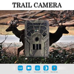 Cameras Hunting Trail Wildlife Camera 5MP 1080p Night Vision Cellular Mobile Hunting Caméras PR300C Tire sans fil Pièce faune Cams