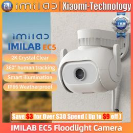 Caméras imilab ec5 extérieur caméra wifi miau de sécurité à la maison caméra ip ip 2k coloridein vision nocturne vision de suivi humain webcam