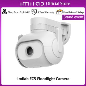 Camera's imilab EC5 WiFi Smart Security System Kit, Outdoor Video Surveillance, IP Wireless App Control, Flood Light Camera, 2K