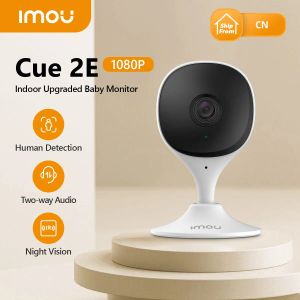 Cameras IMou Indoor Cue 2e 2MP WiFi Security Camera Baby Monitor Night Vision Human Detection Camera IP Camera Video