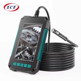 Camera's Industrial Endoscoop Camera 4.3 "IPS -scherm HD1080P Single Dual Lens Pipe Auto Inspectie Borescope IP68 Waterdichte LED's 2600 MAH