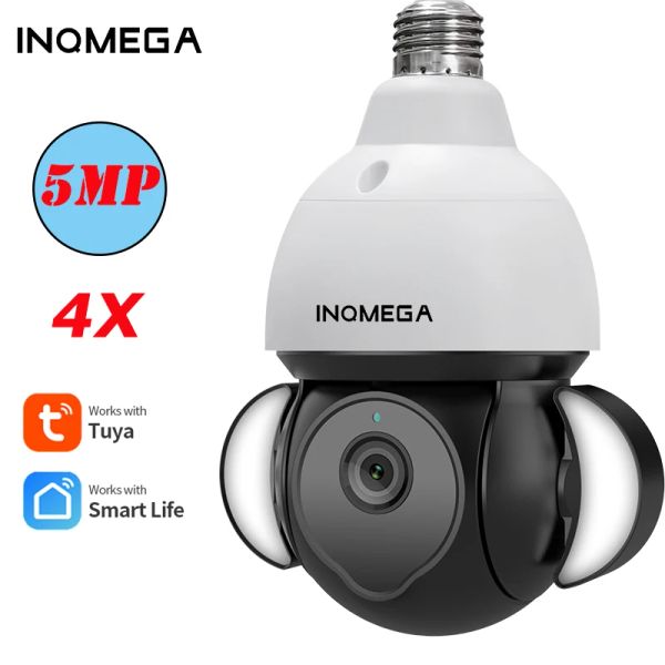 Cámaras Inqmega WiFi Wifi Camera E27 Bulb CCTV IP Cámara Noche Visión Visión de vigilancia Cámara de vigilancia y mira en el teléfono