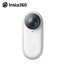 Cameras Insta360 GO 2 Small Action Camera pèse 1 oz de stabilisation étanche Capture POV avec boîtier de caméra portable Base portable