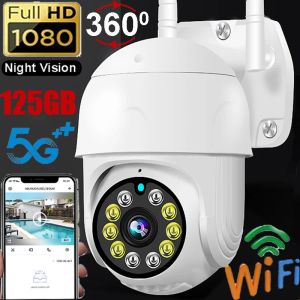 Caméras IP1080p Camera Night Vision Monitor Dual Band 2.4G + 5G Wireless WiFi Home Security Monitoring Motion Detection VI365