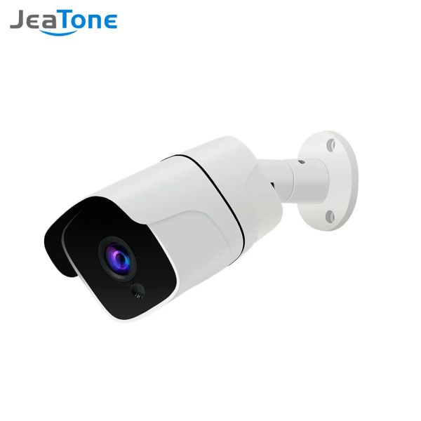 Cámaras Jeatone 720p/1080p Cámara de seguridad AHD Video Vigilancia Impermeable Cam blanca Infrarroja Visión nocturna IR Light Bullet Kit