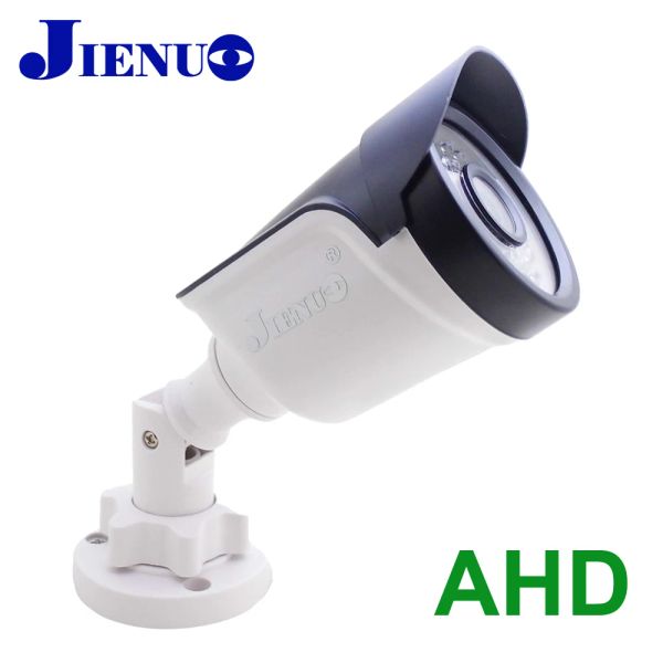 Cameras JIENUO AHD CAME CAME SECURITY SURVEILLANCE 720P 1080P 4MP 5MP Vision nocturne infrarouge analogique CCTV extérieur imperméable 2MP HD CAM HOME