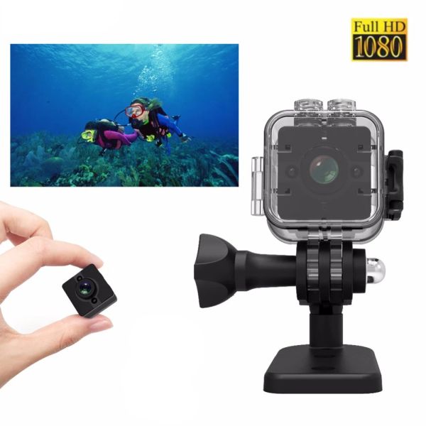 Caméras Mini Action Camera 1080p Car DVR DVR Sports Camera OUDTOOR MINI CAMCORDER