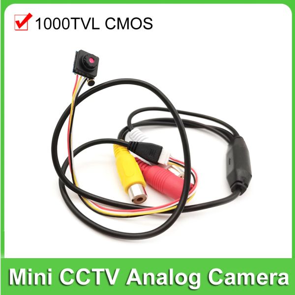 Caméras mini caméra analogique 1000TVL CMOS Small 12 * 12 mm Super Small Security CVBS CAME CAME POUR LA SÉCURITÉ DE SÉCURITÉ CAMERIE VIDEO