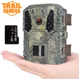 Camera's Mini Hunting Camera 20MP 1080P Wild Trail Camera Infrarood Night Vision Outdoor Motion Activated Scouting 0.2S Trigger Photo Trap