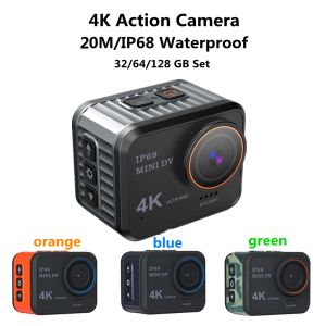 Caméras Mini Ultra HD 4K Action Caméra 10m APPARE-CAMÉRIE SPORTS 4K APPACRICATE