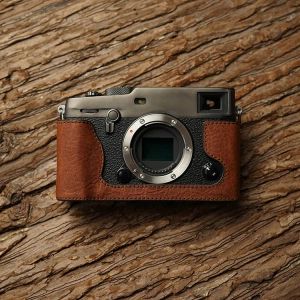 Cameras Cadre de protection MrStone Case en cuir pour Fujifilm XPRO3 Camera en cuir Camera Case