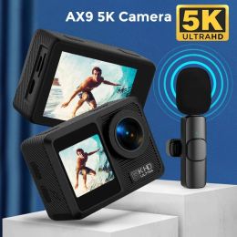 Cameras Nouveaux Outdoors AX9 CAMERIE SPORTS 5K 4K 60FP