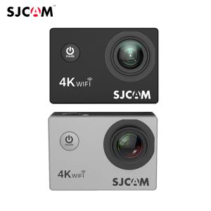 Camera's nieuwste SJCAM SJ4000 Air Action Camera Full HD Allwinner 4K 30fps WiFi 2.0 'scherm Mini Helmet CAR DV Camera Waterdichte Sportcamera