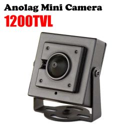 Cameras NEWST 3,6 mm / 3,7 mm lentille HD 1/4 CMOS 1200TVL Small Color Video Video CCTV Sécurité Mini Camera Support Metal a un support