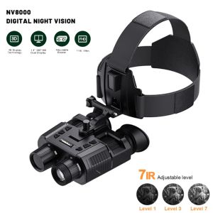 Camera's NVG Night Vision Binoculars for Helmet Head Monted 4 Color Image 200M Range Darkness Nakeye 3D Display Night Vision Goggles
