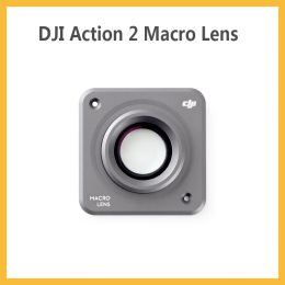 Caméras Original DJI Action 2 Lens macro pour les plans de gros plan créatifs remplis de détails plus nets pour DJI Action 2 Accessoires