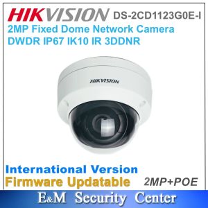 Camera's Originele Hikvision DS2CD1123G0EI 2MP Fixed Dome Network POE IR Beveiligingscamera