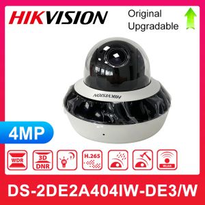 Cámaras originales HikVision Mini PTZ DS2DE2A404IWDE3 y DS2DE2A404IWDE3/W WiFi Wireless 2 pulgadas IR POE 4MP Velocidad de red Cámara domo de domo