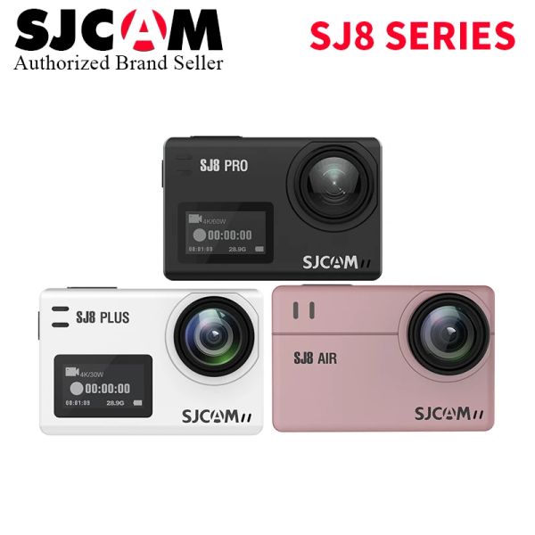 Cameras Original SJ Cam SJ8 série 1290p 4K Action Caméra SJ8 Pro SJ8 Plus SJ8 Air WiFi Télécommande Sports Sports DV