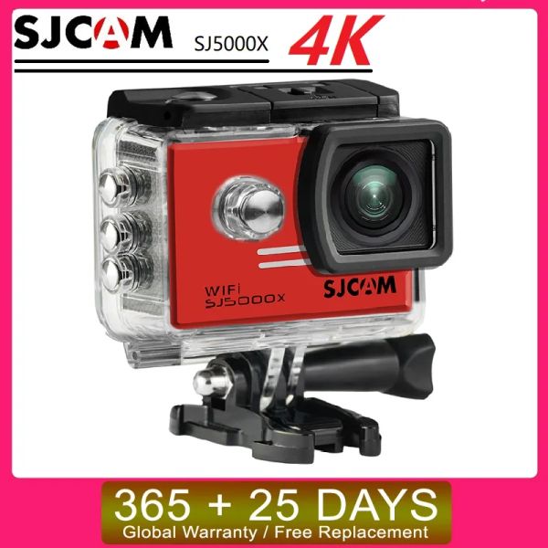 Caméras originales SJCAM SJ5000 Série SJ5000x Elite 2.0 'TFT LCD Action Casque DV Camera DV Camerie étanche