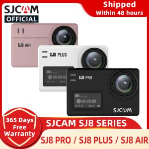 Cameras Original SJCAM SERIE SERIE CAMERIE D'ACTION SJ8 PRO 4K 60FPS SJ8 Plus 4K SJ8 AIR 1296P WiFi 2.33 Tactile Tacle Sports Sports DV