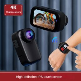 Camera's Outdoor High Definition Pet Sport Camera 4K Wearable WiFi Remote Control Camera Magnetic Suctering Back Clip Thumb Camera