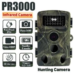 Camera's PR3000 Trailcamera nemen 36mp 1080p Nachtfoto Video Multifunctioneel Outdoor jagen