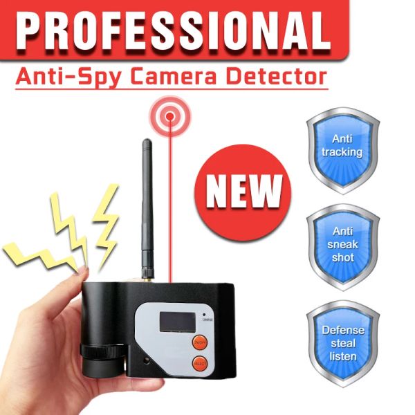 Caméras Professionnel détecteur RF Antipy RF Innovative infrarouge Camara Laser GSM WiFi Signal détection de la caméra cachée.