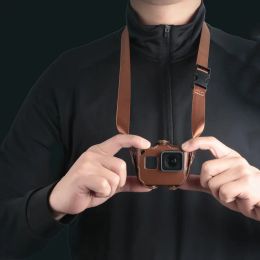 Cameras Protective Case for GoPro Hero 7 6 Black Edition Pu Leather Bag Protection pour Go Pro Hero 7 6 5 ACCESSOIRES DE CAMERIE D'ACTION
