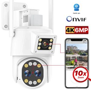 Camera's PTZ Speed Dome WiFi IP Camera 4K 2MP HD Outdoor 10x Zoom Wireless Camera IR 30M 2Way Audio Security CCTV Surveillance Camhipro