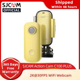 Cameras SJCAM C100 Plus Mini Action Camera WiFi DV Camera Night Outdoor Sports Camera Webcam Thumb Camera